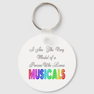 Porte-clés Porte - clé de musicaux d'amours