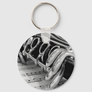 Porte-clés Porte - clé de musique Clarinet