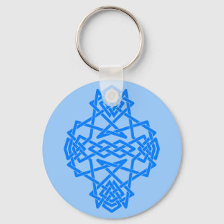 Porte-clés Porte - clé de noeud bleu