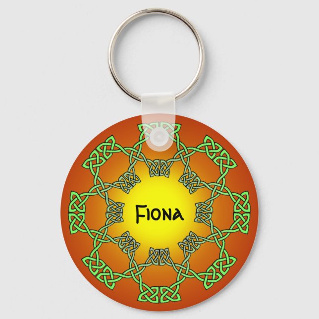 Porte-clés Porte - clé de noeud celtique (Recto)