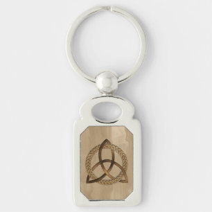Porte-clés Porte - clé de noeud Celtique Triquetra Trinity