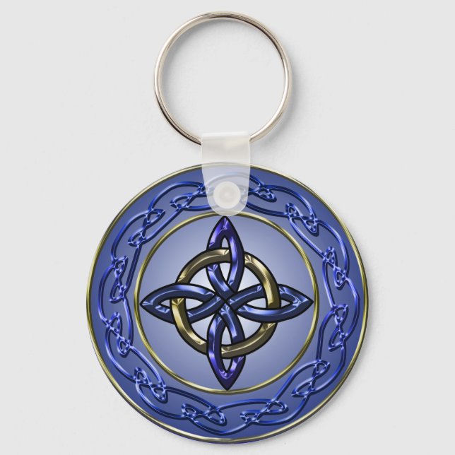 Porte-clés Porte - clé de noeud éternité (Recto)