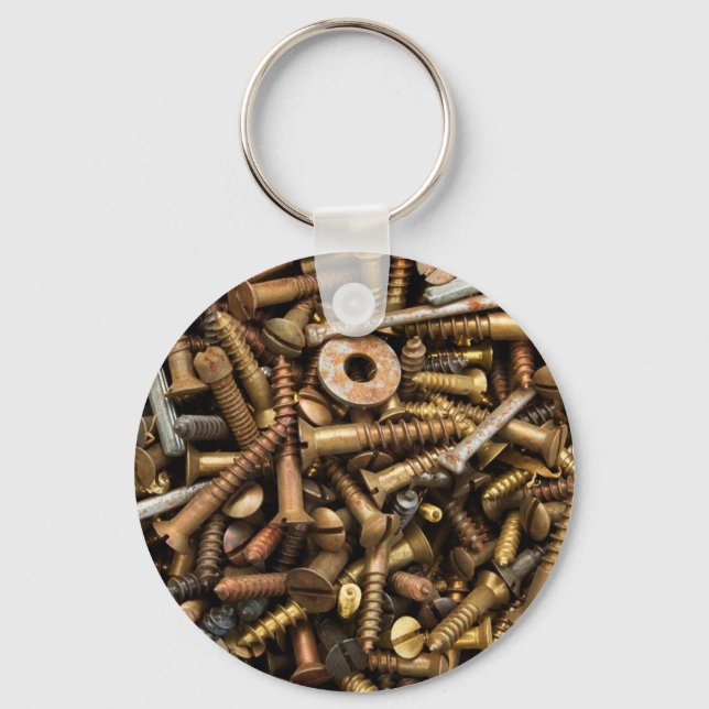 Porte-clés Porte - clé de noeuds et de boulons (Recto)