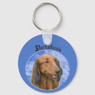 Porte-clés Porte - clé de nuages Dachshund