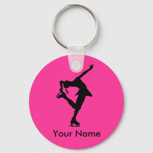 Porte-clés Porte - clé de patinage artistique personnalisé - 