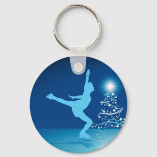 Porte-clés Porte - clé de patinage sur glace