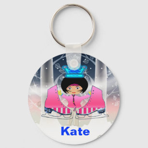 Porte-clés Porte - clé de patinage sur glace