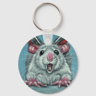 Porte-clés Porte - clé de patineur tombé par rat