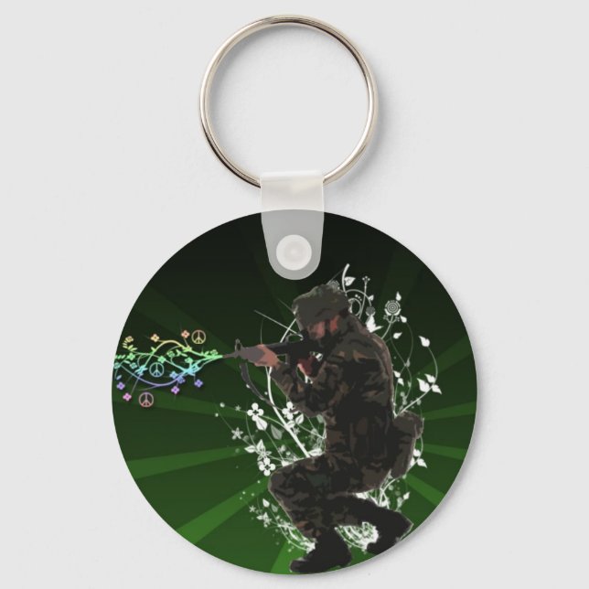 Porte-clés Porte - clé de Peace Blaster (Recto)