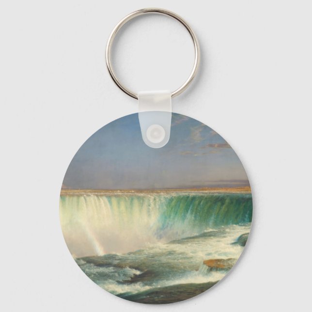 Porte-clés Porte - clé de peinture de Niagara Falls (Recto)