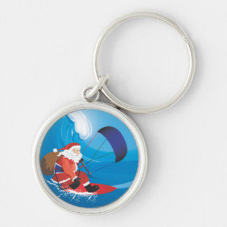 Porte-clés Porte - clé de Père Noël Kitesurf