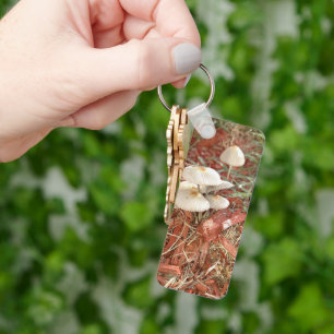 Porte-clés Porte - clé de photos de champignons