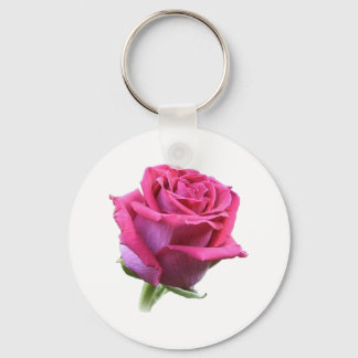 Porte-clés Porte - clé de photos rose Bud