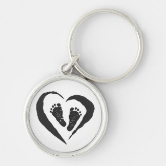 Porte-clés Porte - clé de pieds de bébé
