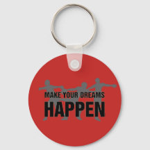 Porte - clé de piste et de terrain Discus Thrower 