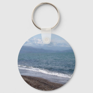 Porte-clés Porte - clé de plage d'hiver