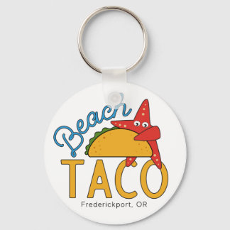 Porte-clés Porte - clé de plage Taco
