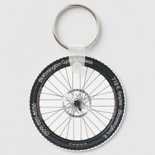 Porte-clés PORTE - CLÉ de pneus vélos BC&F (Recto)