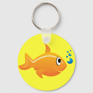 Porte-clés Porte - clé de poissons d'or