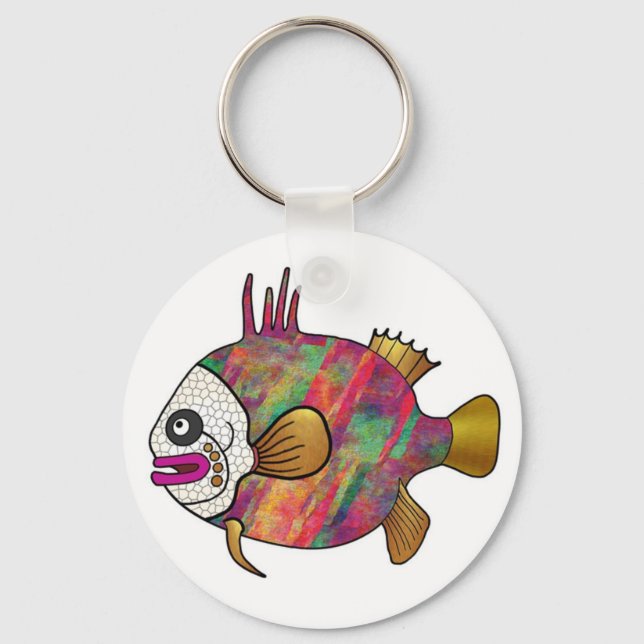 Porte-clés Porte - clé de poissons tropicaux - 18 (Recto)