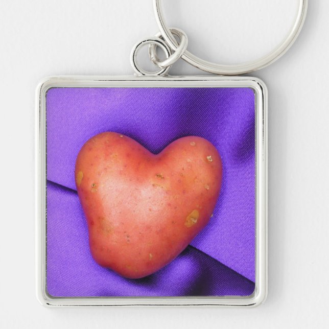 PORTE-CLÉS PORTE - CLÉ DE POMME DE COEUR (Devant)