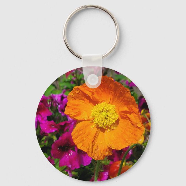 Porte-clés Porte - clé de Poppy Orange (Recto)