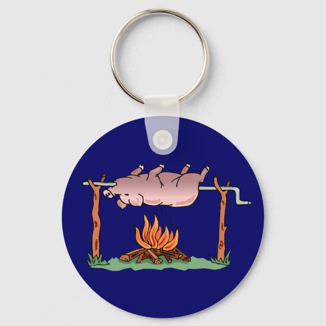 Porte-clés Porte - clé de porc torréfié (Recto)