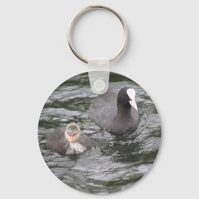 Porte-clés Porte - clé de poule et de poule (Recto)
