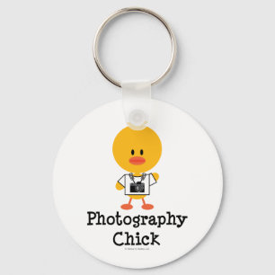 Porte-clés Porte - clé de poussin de photographie