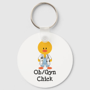 Porte-clés Porte - clé de poussins OB/GYN