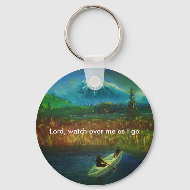 Porte-clés Porte - clé de prière (Recto)