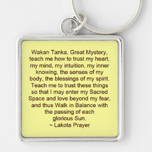 Porte-clés porte - clé de prière de lakota