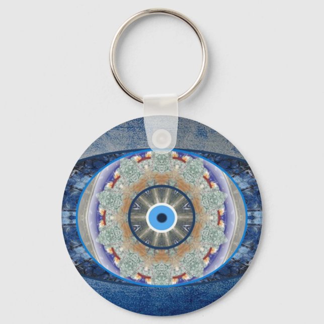 Porte-clés porte - clé de protection "Evil Eye" (Recto)