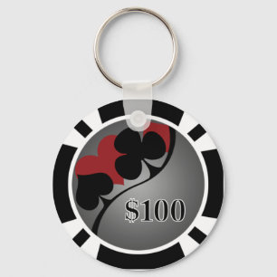 Porte-clés Porte - clé de puces de poker
