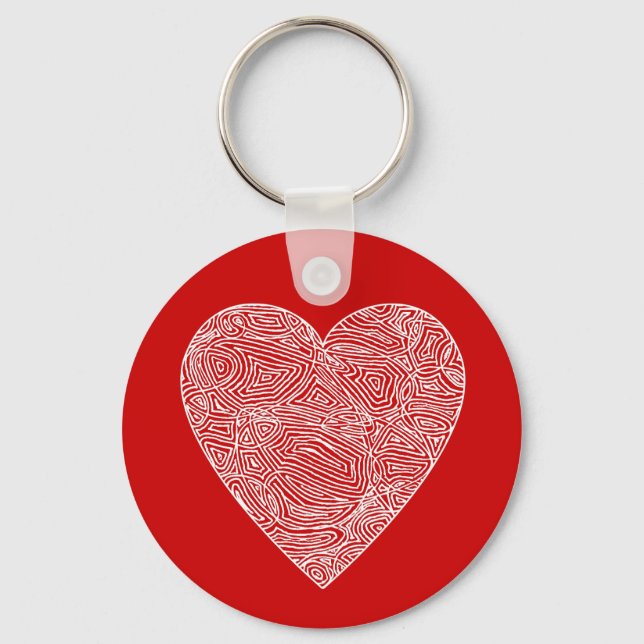 Porte-clés Porte - clé de Red Heart (Recto)