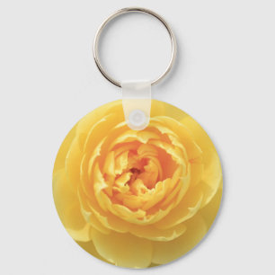 Porte-clés Porte - clé de rose jaune