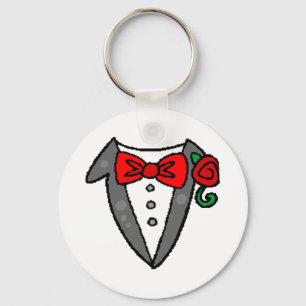 Porte-clés Porte - clé de smoking de mariage