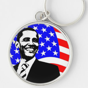 Porte-clés Porte - clé de soutien du président Barack Obama