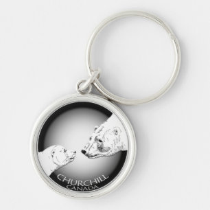 Porte-clés Porte - clé de souvenir de porte - clé de Chuchill