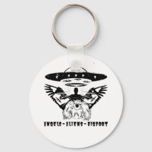 Porte - clé de style de bouton