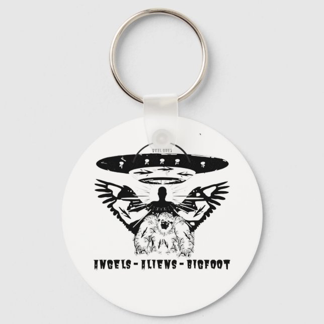 Porte-clés Porte - clé de style de bouton (Recto)