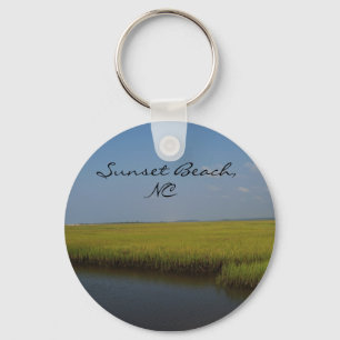 Porte-clés Porte - clé de Sunset Beach en Caroline du Nord
