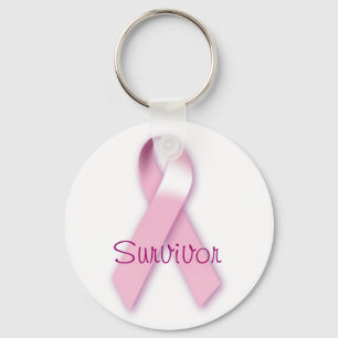 Porte-clés Porte - clé de survivant rose