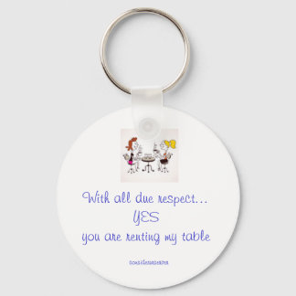 Porte-clés Porte - clé de table du serveur loué