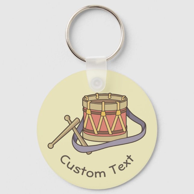 Porte-clés Porte - clé de tambour de jouets (Recto)