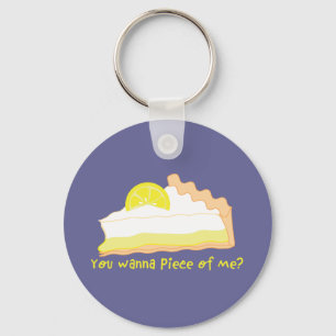 Porte-clés porte - clé de tarte de citron