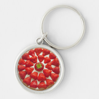 Porte-clés Porte - clé de tarte de fraise