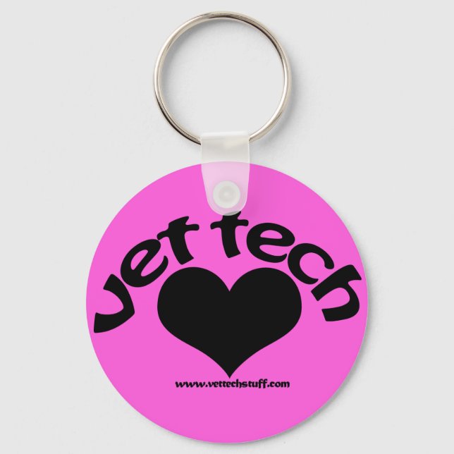 Porte-clés porte - clé de technologie de vétérinaire (Recto)