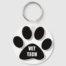 porte - clé de technologie vétérinaire noir