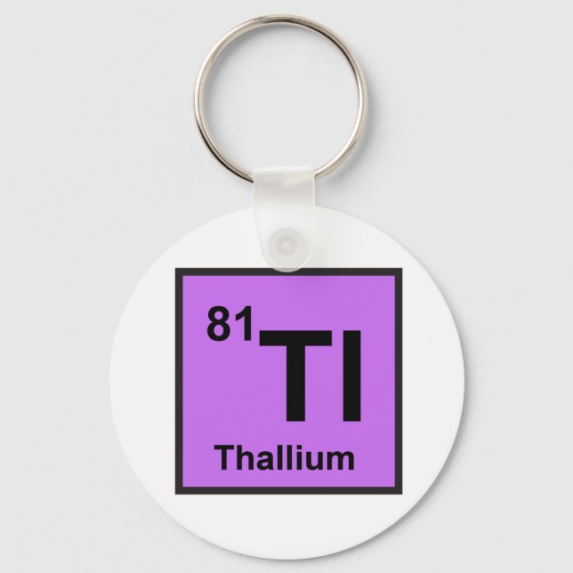 Porte-clés Porte - clé de thallium (Recto)